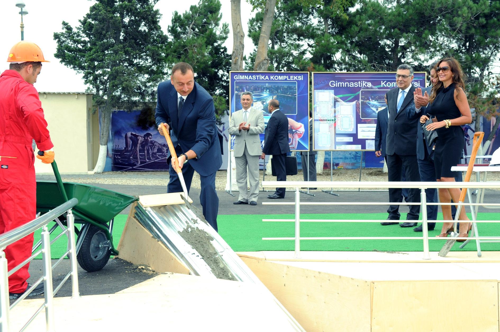 Gimnastika Kompleksinin təməli qoyuldu - Foto 7