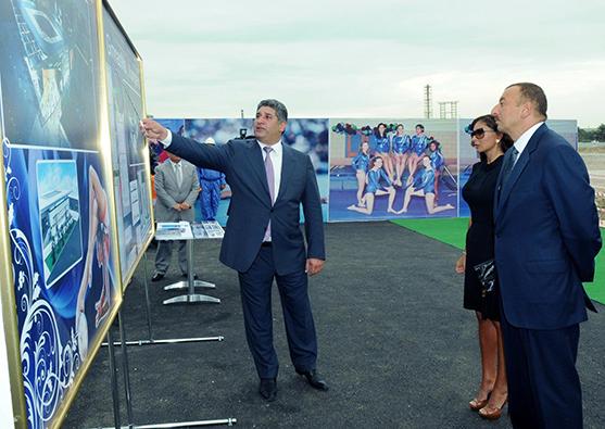 Gimnastika Kompleksinin təməli qoyuldu - Foto 18